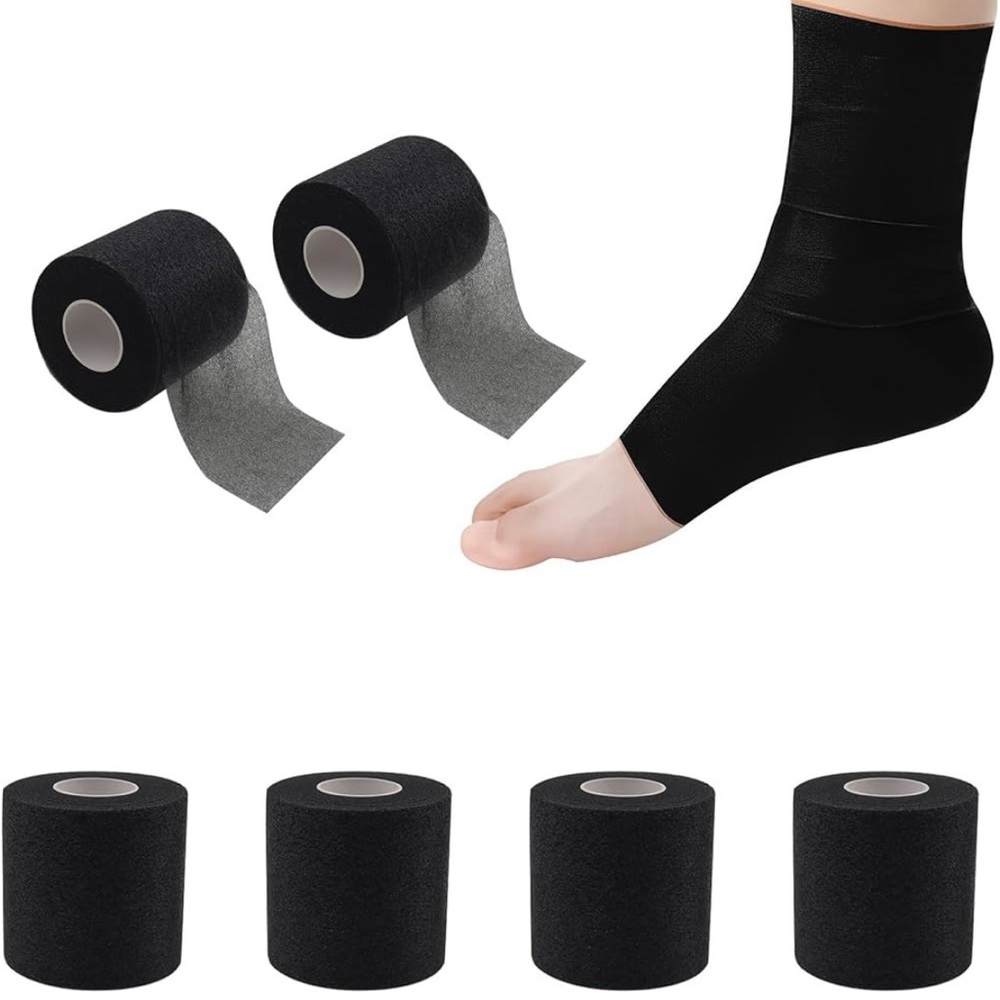 Black Compression Ankle Support Wrap lot 6
